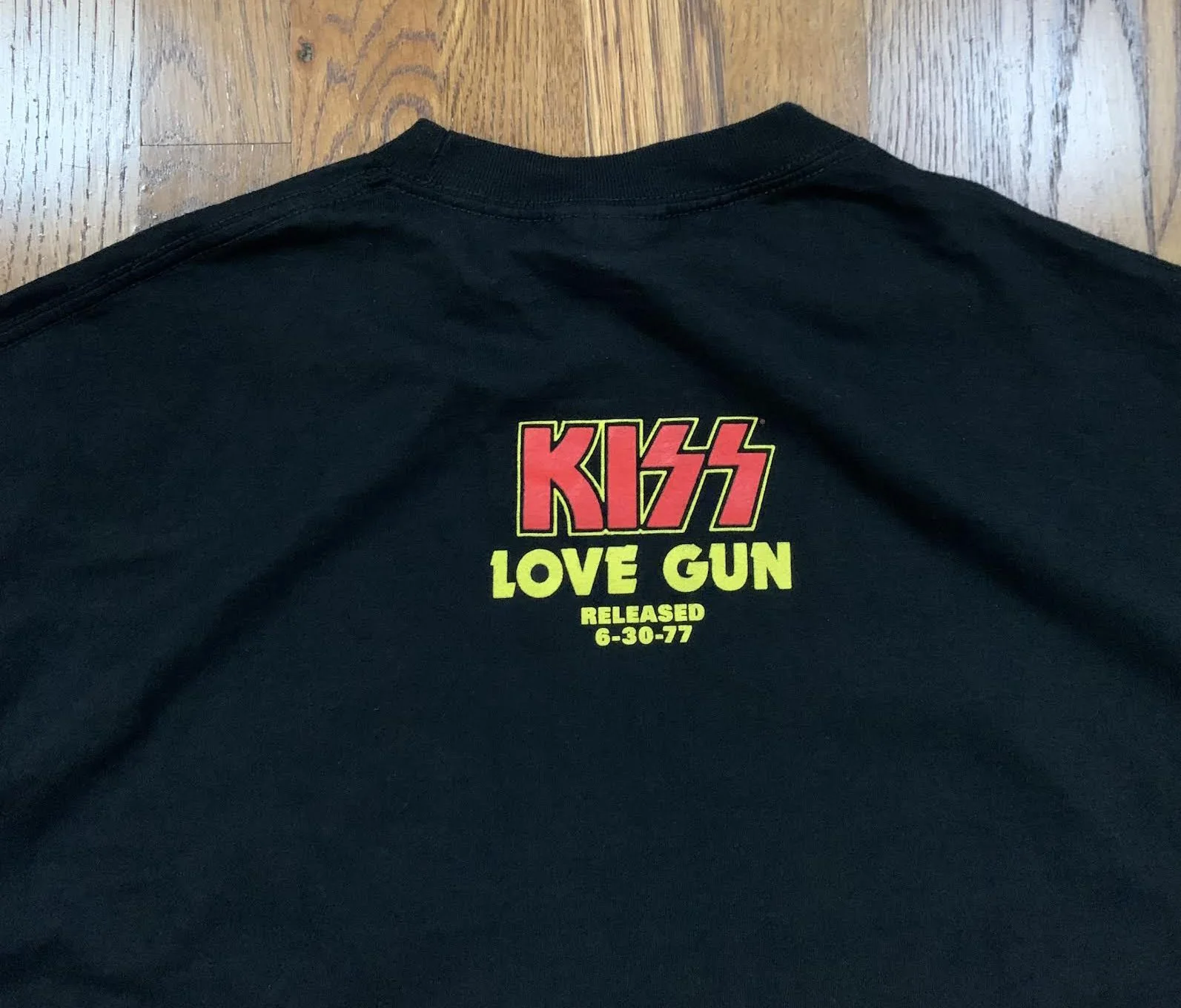 Vintage Kiss Love Gun 25th Anniversary 1974-1999 T Shirt (Size XXL